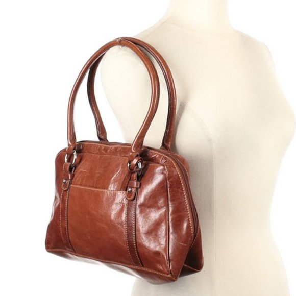 Giani Bernini Handbags - Giani Bernini Leather Satchel Bag